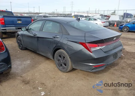 2022 Hyundai Elantra Sel из США, поврежденный, VIN 5NPLM4AG6NH083156